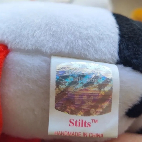 Beanbag Toy Lot: TY Beanie Babies Jabber, Puffer, Fortune, Stilts, & A Camel - Picture 6 of 6